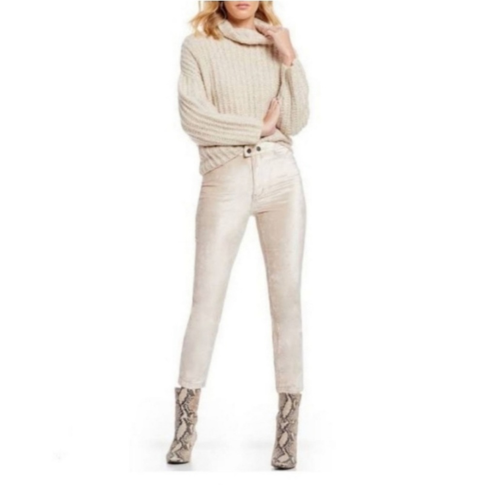 We the Free Sweet Jane Velvet Skinny Stretch Pants